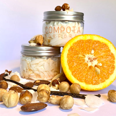 Compota corporal African Summer: HIDRATACIÓN+SUAVIDAD+GLOW