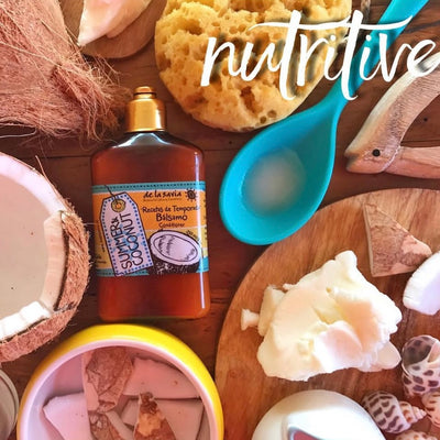 Bálsamo Summer & Coconut cabellos crespos y anti frizz