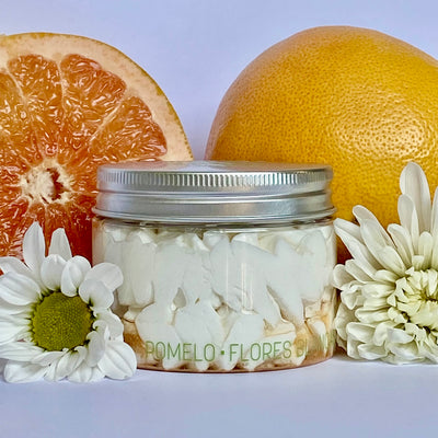 Compota corporal Pomelo&Flores Blancas:ALTA NUTRICIÓN+FRESCURA+LUMINOSIDAD