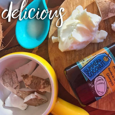 Shampoo Summer&Coconut cabellos crespos o frizz