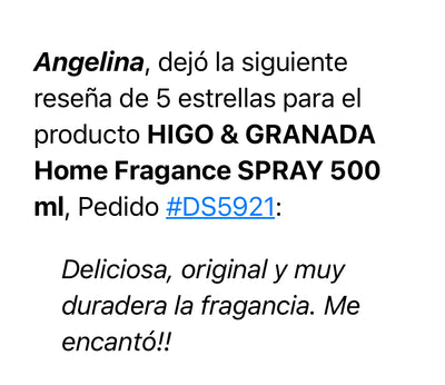 HIGO & GRANADA Home Fragance SPRAY 500 ml