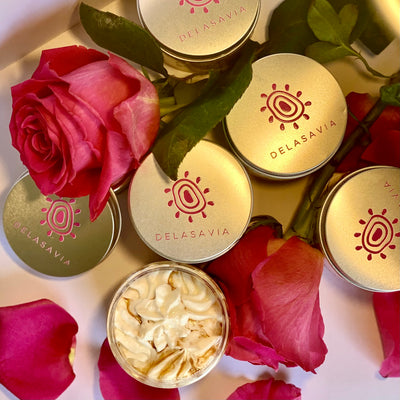 Compota corporal Pétalos de Rosas: REAFIRMANTE Y EXTRA NUTRITIVA