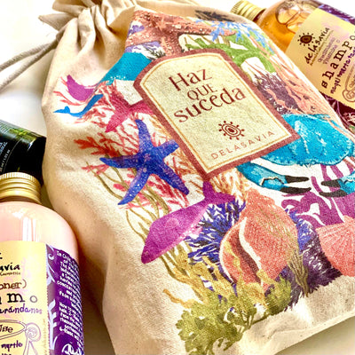 PACK CRECIMIENTO & VITAMINA C: Shampo maqui + bálsamo maqui + serum argan + bolsa GRATIS