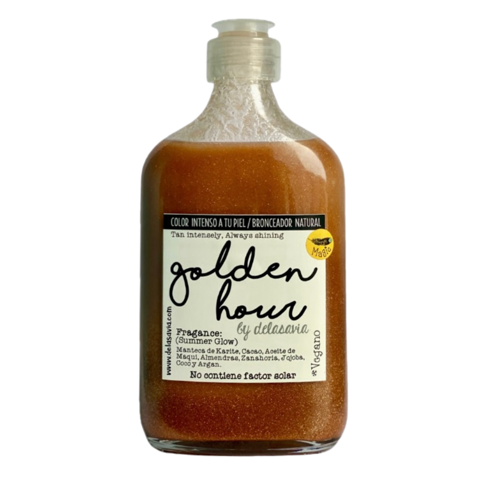 Aceite Bronceador Golden Hour (acelerador) 250 ml.