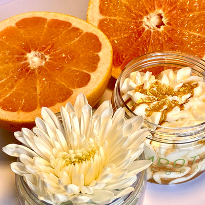 Compota corporal Pomelo&Flores Blancas:ALTA NUTRICIÓN+FRESCURA+LUMINOSIDAD