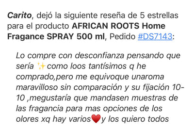 AFRICAN ROOTS Home Fragance SPRAY 500 ml