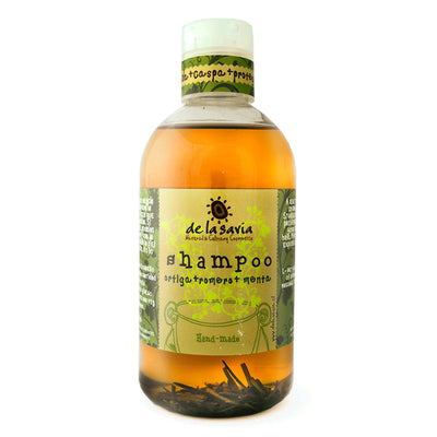 Shampoo Ortiga + Romero + Menta