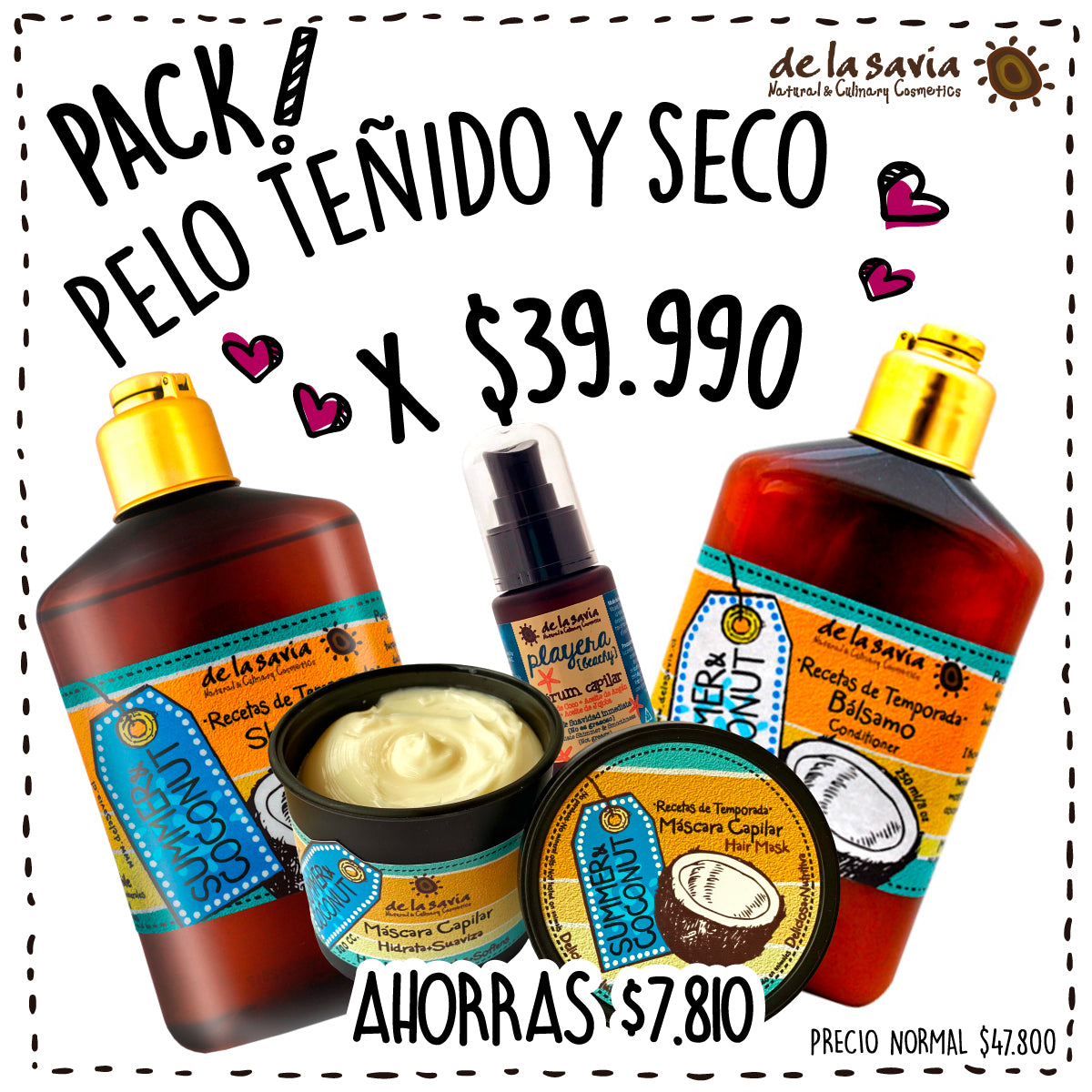 PACK PELO TEÑIDO & SECO